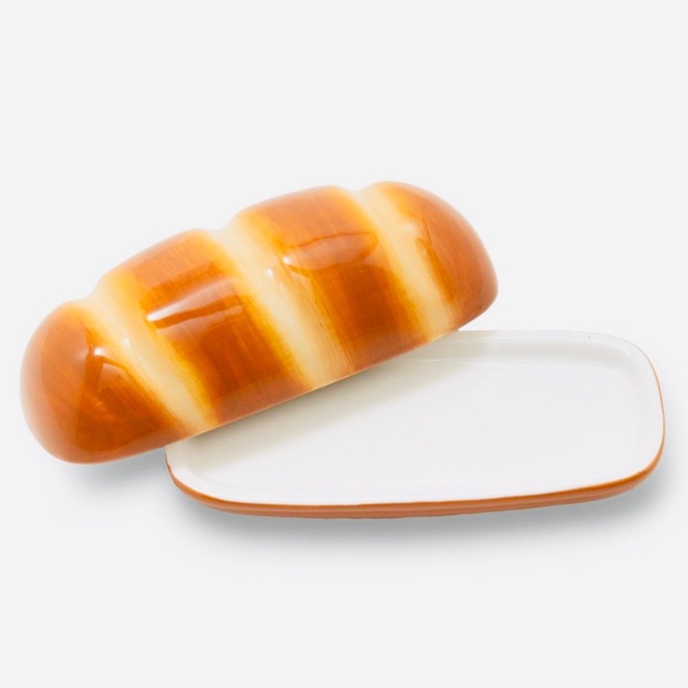 Target Bullseye Playground Summer Ceramic Baguette Butter Dish